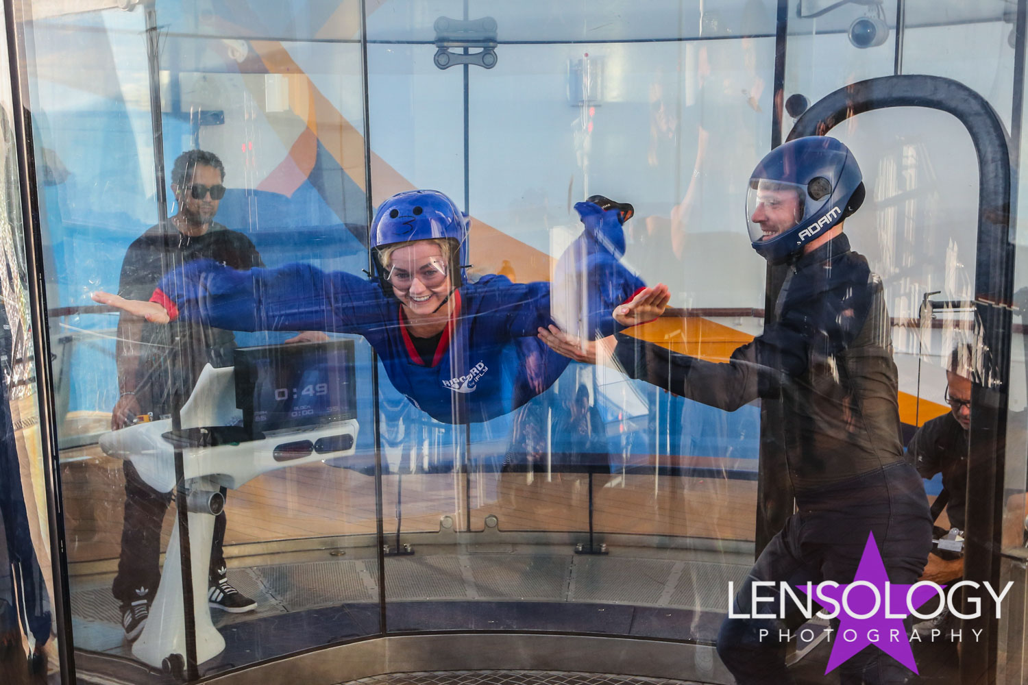 LENSOLOGY.NET - Ripcord iFly photocall with Dancing With The Stars cast members aboard Royal Caribbeans Anthem Of The Seas, New Jersey.
All images are copyright of Lensology.net
Email: info@lensology.net
www.lensology.net