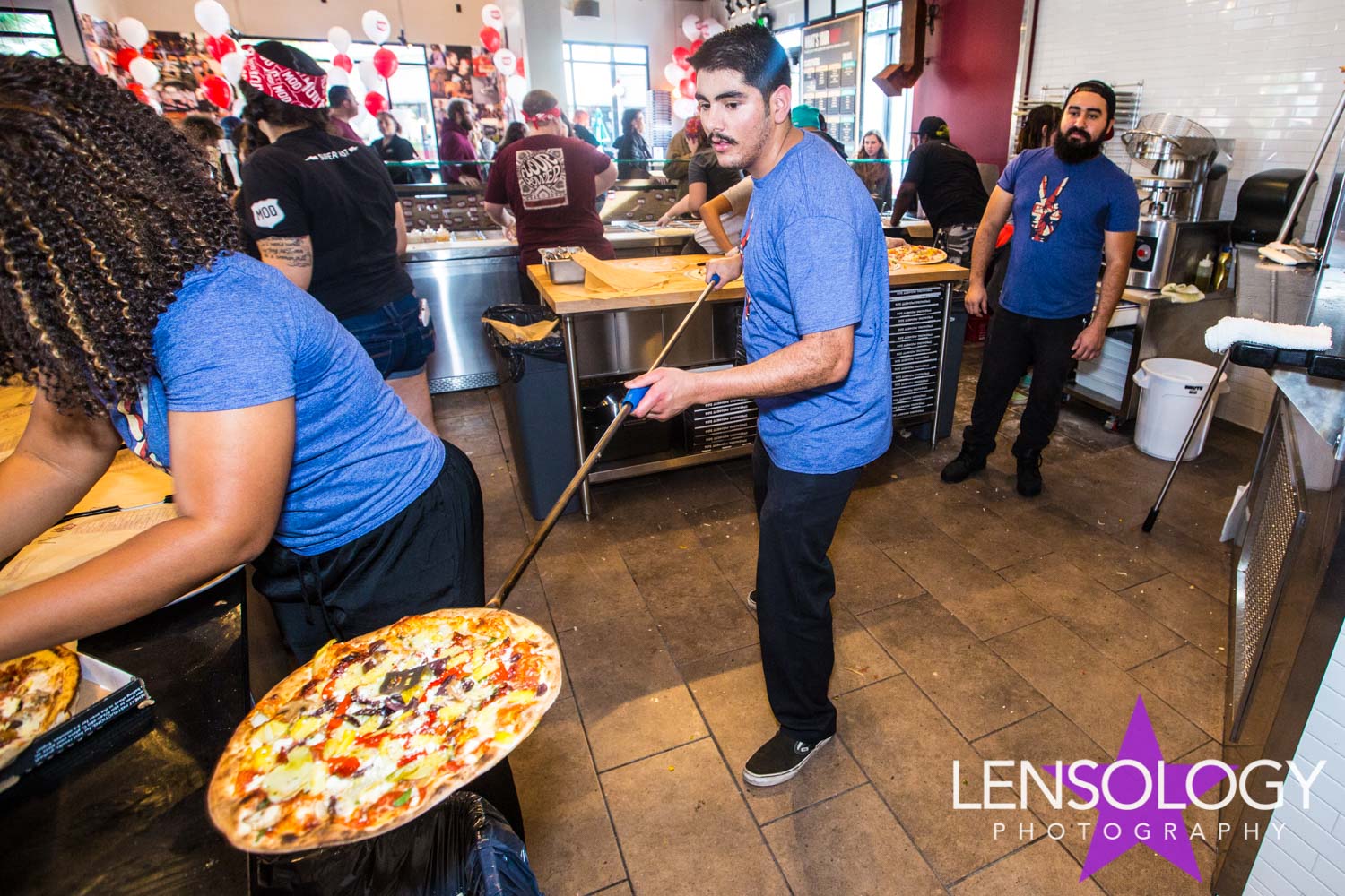 LENSOLOGY.NET - Modpizza restaurant opening, Riverside, CA.
All images are copyright of Lensology.net
Email: info@lensology.net
www.lensology.net