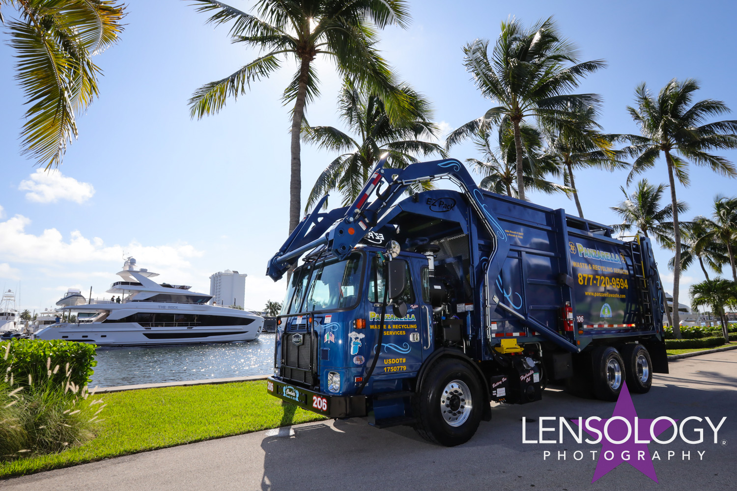 LENSOLOGY.NET - Garbage Truck shoot for Autocar Calendar 2022, ft Lauderdale, FL.Email: info@lensology.netwww.lensology.net