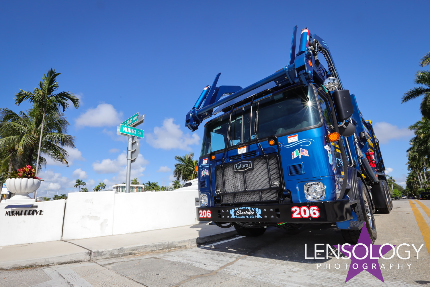 LENSOLOGY.NET - Garbage Truck shoot for Autocar Calendar 2022, ft Lauderdale, FL.Email: info@lensology.netwww.lensology.net