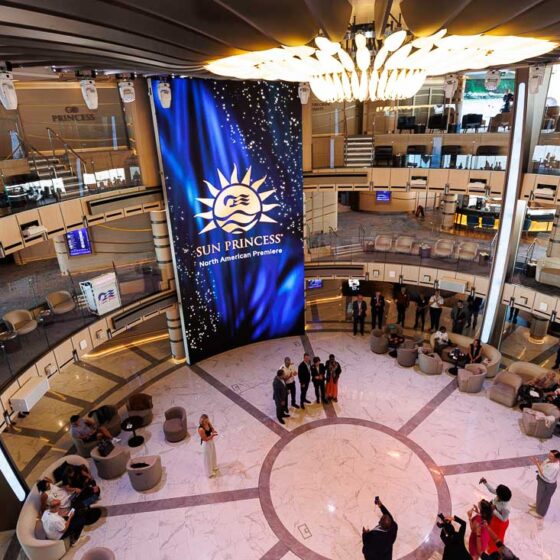 Sun Princess Cruiseship Commercial Shoot