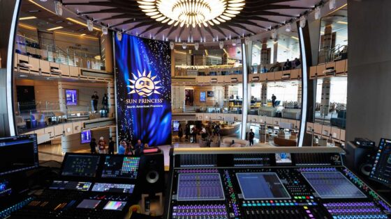 Sun Princess Cruiseship Commercial Shoot