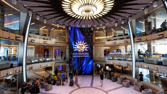 Sun Princess Cruiseship Commercial Shoot