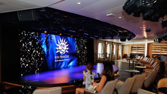 Sun Princess Cruiseship Commercial Shoot